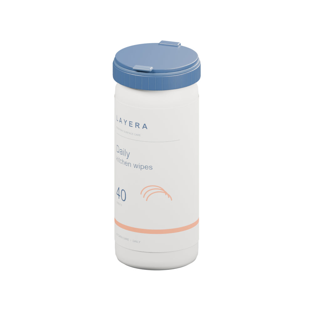 Daily Kitchen Wipes product packaging