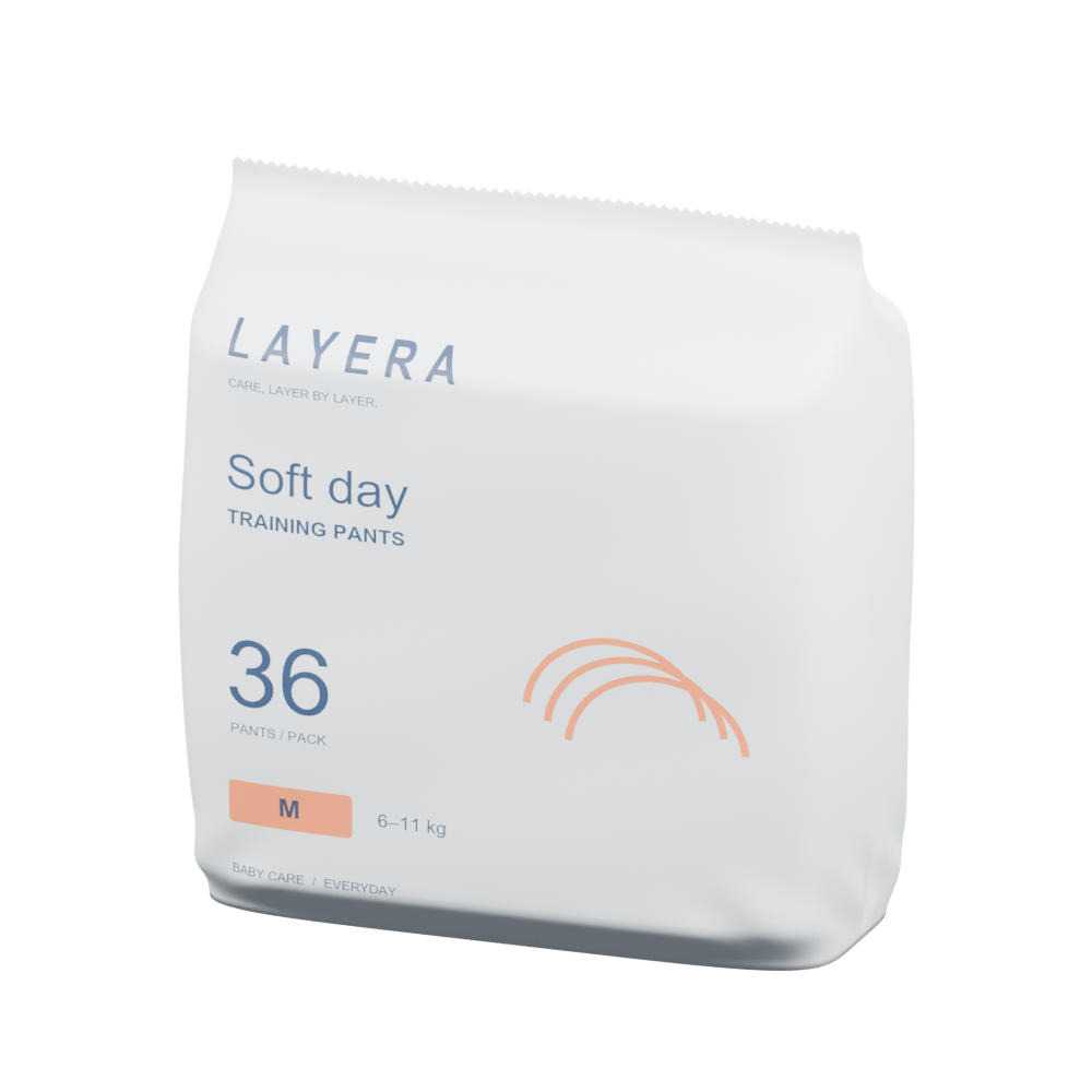 Soft Day Training Pants product packaging